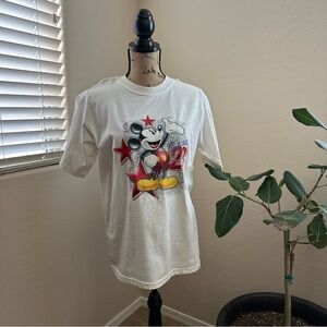 Disney White Crewneck Shirt